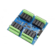 16-Channel DPDT Signal Relay Controller with I2C Interface